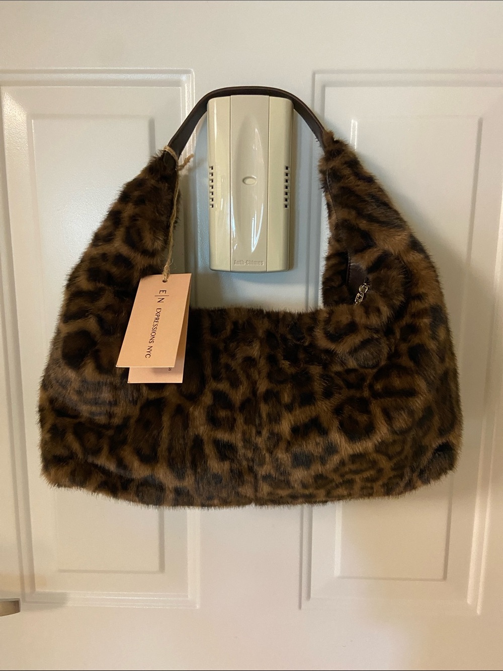🐆 Faux Fur Leopard Shoulder Bag🐆